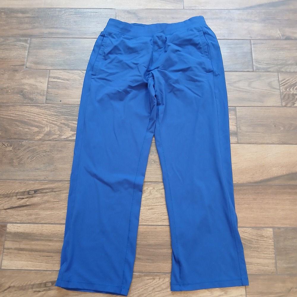 Lululemon Sweatpants Mens Extra Large Blue Stretch Wide Leg Comfort Lounge